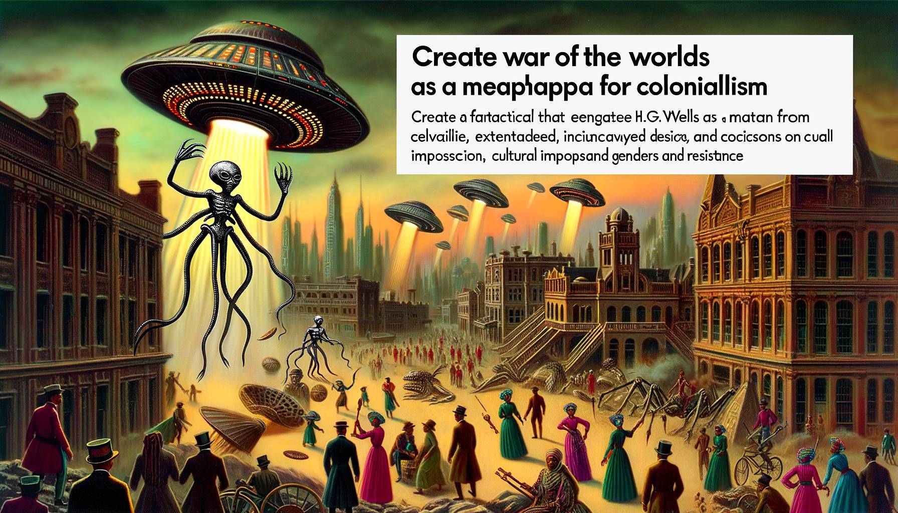 Invaders from Mars: H.G. Wells' The War of the Worlds as a Metaphor for Colonialism