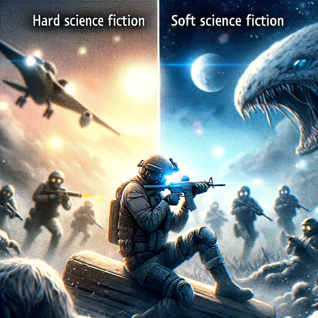 Hard Scifi Vs. Soft Scifi - what's the difference?